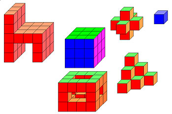 Модели из кубиков